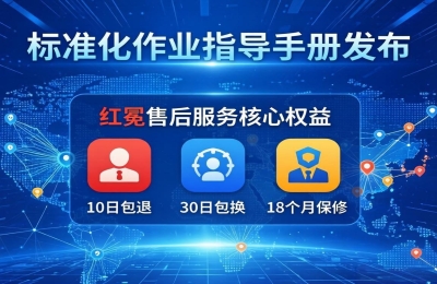 易弘科技发布红冕品牌售后服务长效体系全渠道《标准化作业指导手册》