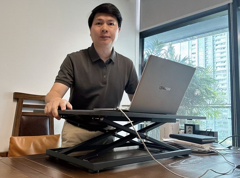 坐站切换自由buff加持!Kcourorouge红冕产品体验日走进深圳诺达科技(图4) 诺达魏军.jpg
