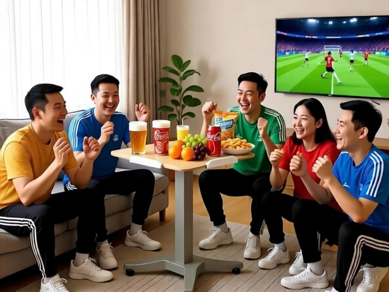 红冕MD系列升降桌:小户型球迷的世界杯“最佳观赛位”新选择(图2) 看世界杯.jpg